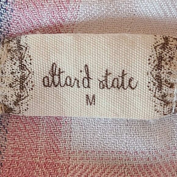 Altar'd State Lightweight Long Sleeve Button Front Blouse - Picture 5 of 11